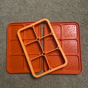 Pampered chef silicone ice cream maker molding